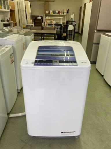 【リサイクルショップ　ピカソ　小松原】日立 HITACHI 7kg 全自動洗濯機 ビートウォッシュ 2014年製 BW-7TV★9760★