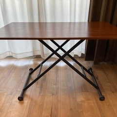 【決まりました】昇降式テーブル　リフティングテーブル　ブルーナ105 