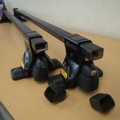 CARMATE カーメイト RV-INNO  ベースキャリアセット ステー IN-SU+ バー IN-B117 鍵×2【モノ市場半田店】139の画像