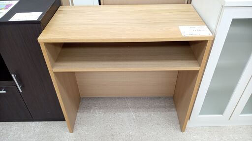 ★ジモティ割あり★ 無印良品 キッチンカウンター ライトブラウン H83×D44×W88 クリーニング済み TJ4716