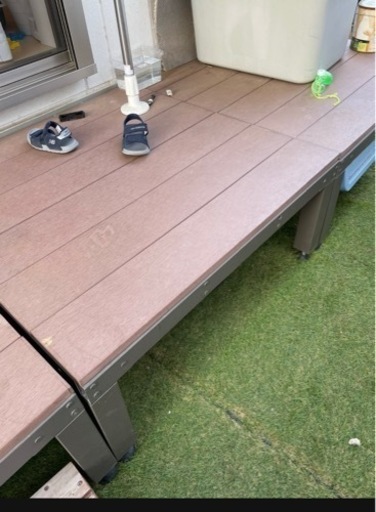 人工木ウッドデッキ