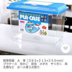 プラ水槽　無料で！の画像