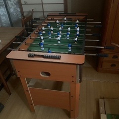 ドイツ製テーブルサッカーゲームの画像