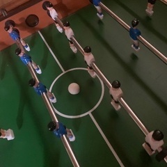 ドイツ製テーブルサッカーゲームの画像