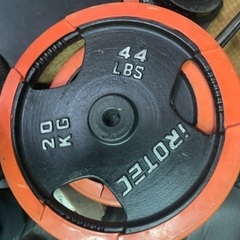 20キロプレート　2枚セット