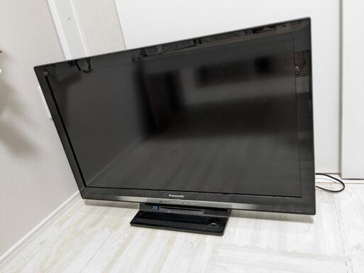 受け渡し予定 お値下げ不可 Panasonic テレビ 32型 DVD Blu-ray 録画再生機能付き