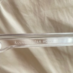 ⭐︎美品⭐︎クリアハンガーの画像