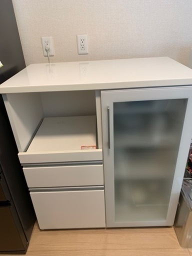 (購入者確定)家具  食器棚　カップボード　ニトリ