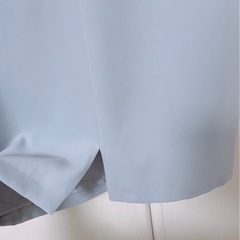 くすみパープルドレス　パーティードレス　の画像