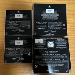 CHANEL 4点まとめ売り(中古品)の画像