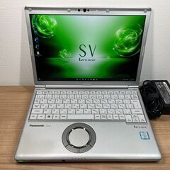 LTEモデル・お買い得＞ 0317 軽量 Panasonic レッツノート CF-SV7 8GB