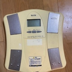 TANITA 体重計　家電 ボディケア　
