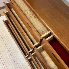 大塚家具 チェスト タンス 天然木 ナラ