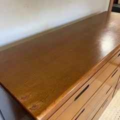 大塚家具 チェスト タンス 天然木 ナラ