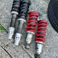 決まりました‼️値下げ‼️RBオデッセイ　車高調　前後セット　固着無し
