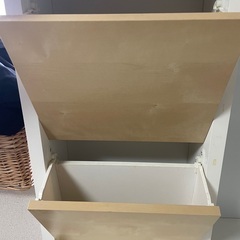 IKEA ミッケ　コーナーデスク　ホワイトの画像