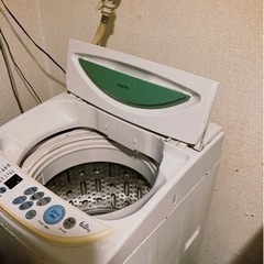 洗濯機、早い者勝ち