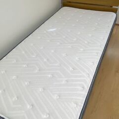 ニトリ シングルベット マットレス付き