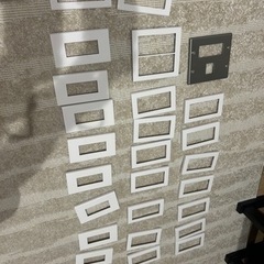 1200円コンセントカバー　スイッチカバー