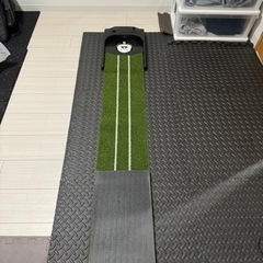 ゴルフ　パターマット　自動返球　　