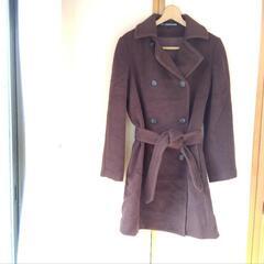 【美品】49AVJUNKO SHIMADA　ブラウン　コート　P...