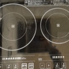 【2口　IHクッキングヒーター】アイリスオーヤマ