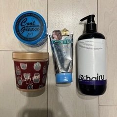 ワックス+紫シャン 4点セット(ロレッタ、クールグリースなど)