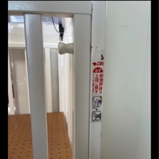 【受け渡し予定】【美品】カトージ　ベビーベッド（60×90cm）