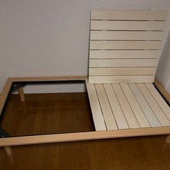 引き取り限定】MUJI ベッドフレーム