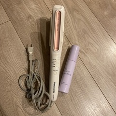 美容家電 Panasonic ヘアアイロン　ヘアオイル