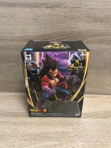 【ドラゴンボール】鳥山 明 ドッカンバトルコラボ 超サイヤ人4 ベジータ 新品・未開封 フィギュア