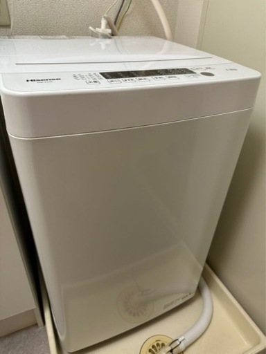 家電  2022年製ハイセンス 全自動洗濯機
