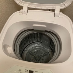 さらに値下げしました！洗濯機 3.8kg 全自動洗濯機 小型一人暮らしの画像