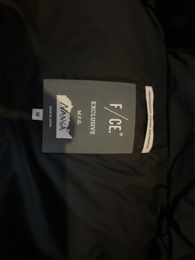 美品　F/CE. × NANGA FT SHORT DOWN BLOUSON