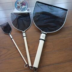 メダカ用タモ網３点セット