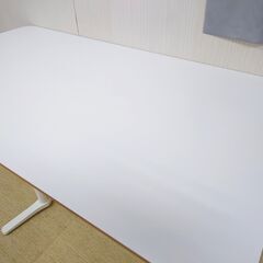 【IKEA イケア】 BILLSTA バーテーブル ホワイト■テーブルサイズ約７０ｘ１３０ｘ１０５ｃｍ■カウンターテーブル■の画像