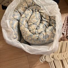 【取引中】羽毛布団、敷き布団
