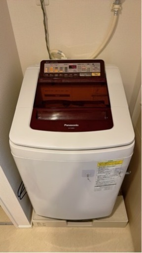 （お渡し先確定）乾燥機付き:Panasonic 8kg 縦型洗濯機