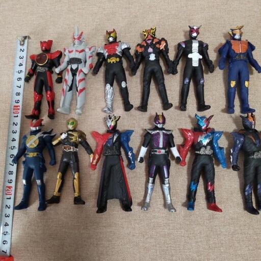 仮面ライダーミニソフビ