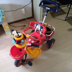 ミッキーマウスの三輪車