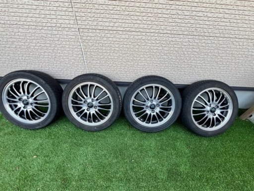 【値下げ交渉可】夏用タイヤ、ホイール4本セット