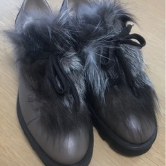 fabiana filippi　 ファーシューズ AS43418 サイズ38 fabiana filippi ファーシューズ AS43418 サイズ38