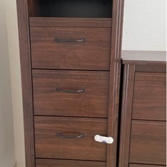 IKEA棚　ブルサリキャビネット2点セットの画像