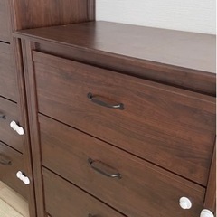IKEA棚　ブルサリキャビネット2点セットの画像