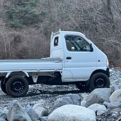 【お取引中です】キャリートラック　da62t  4WD ５MT 2インチリフトアップの画像
