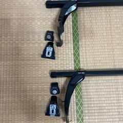 値下げ♪PIAA TERZO バーEB6＆ロック付フットEF4TM セット　軽バンハイルーフ用の画像