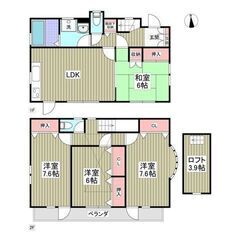 💖初期費用３２万円💖西武新宿線「新所沢」駅 徒歩18分🌟戸建て🌟...