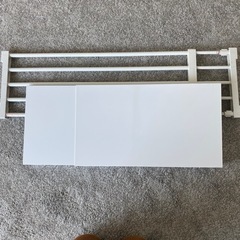 ほぼ新品！突っ張り棚　カバー付き