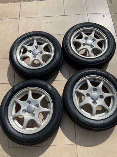 カプチーノ純正　ホイールタイヤ4本セット