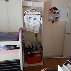 洋服掛け&荷物置き